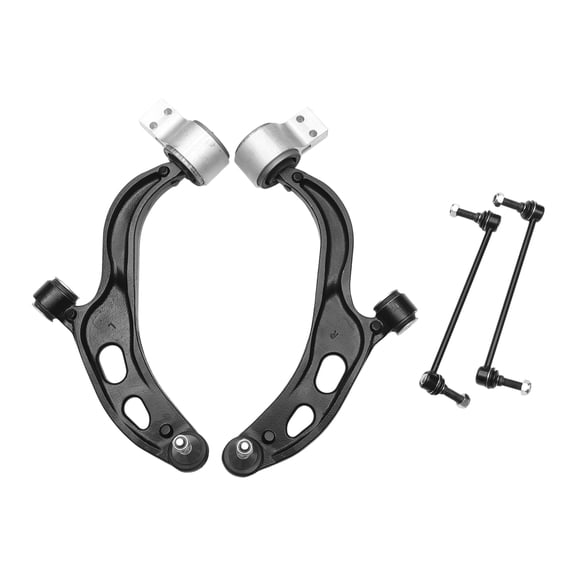 Unique Bargains 4 Pcs Front Lower Control Arms for Ford Flex 10-12 No.MS401121/MS401122/K750388