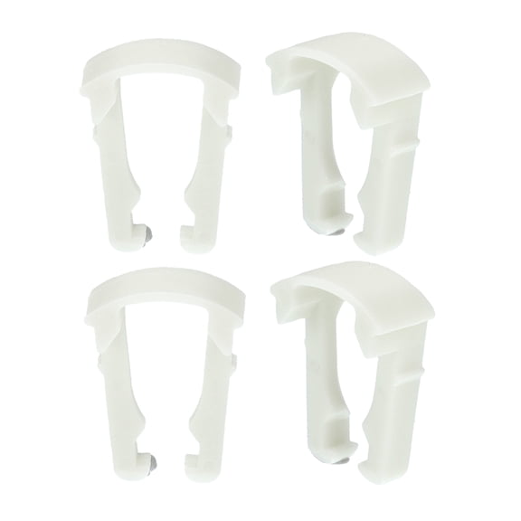 Unique Bargains 4 Pcs Fuel Line Retaining Clip Wire Routing Clips Fit for Chevrolet Silverado 1500 2004-2020 White