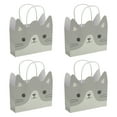 thumbnail image 1 of Unique Bargains 4 Pcs Gift Bags Animal Pattern Gift Packaging Gray, 1 of 5