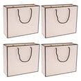 thumbnail image 1 of Unique Bargains 4 Pcs Gift Bags Solid Design Gift Packaging Pink, 1 of 5