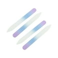 thumbnail image 1 of Unique Bargains 4 Pcs Glass Multifunctional Nail File Manicure Tool Small Powder Blue, 1 of 7