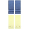 thumbnail image 1 of Unique Bargains 4 Pcs Hand Towel Light Blue/Light Yellow 14" x 30"/13" x 29", 1 of 5