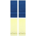 thumbnail image 1 of Unique Bargains 4 Pcs Hand Towel Navy Blue/Light Yellow 14" x 30"/13" x 29", 1 of 5