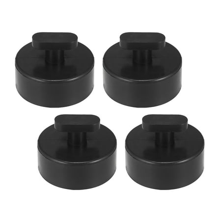Unique Bargains 4Pcs Jack Pad Adapter Rubber Jack Pucks Jacking Lift Pads for Chevy Corvette C5 C6 C7