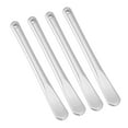 thumbnail image 1 of Unique Bargains 4 Pcs Makeup Spatula Mini Spoon for Facial Cosmetic Face Cream Zinc Alloy 2.32"x0.30" Silver Tone, 1 of 7