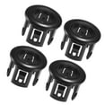 thumbnail image 1 of Unique Bargains 4 Pcs Parking Assist Sensor Bezels for Front or Rear Bumper for Lexus ES350 2007-2012 No.8934833010 Black, 1 of 7