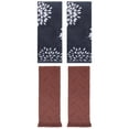 thumbnail image 1 of Unique Bargains 4 Pcs Pure Cotton Hand Towel, Kitchen Blue/Brown 14" x 30"/13" x 29", 1 of 3