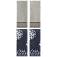 thumbnail image 1 of Unique Bargains 4 Pcs Pure Cotton Hand Towels, Kitchen Blue/Grey 14" x 30"/13" x 29", 1 of 3