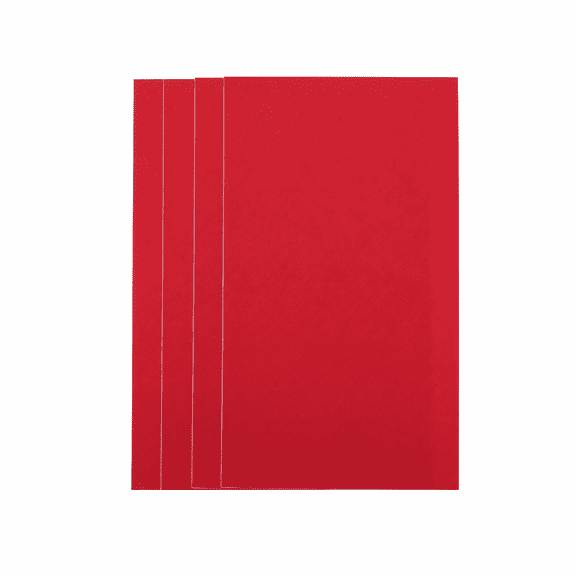 Unique Bargains 4 Pcs Self-Adhesive Durable Nylon Repair Patches 5.91"x9.84" Dark Red