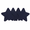 thumbnail image 1 of Unique Bargains 4 Pcs Self-Adhesive Five-pointed Star Durable Nylon Repair Patches 2.36"x2.36" Navy Blue, 1 of 4