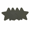 thumbnail image 1 of Unique Bargains 4 Pcs Self-Adhesive Five-pointed Star Durable Nylon Repair Patches 3.15"x3.15" Army Green, 1 of 5
