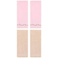 thumbnail image 1 of Unique Bargains 4 Pcs Soft Absorbent Hand Towels 13" x 29" Pink/Brown, 1 of 5