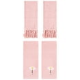 thumbnail image 1 of Unique Bargains 4 Pcs Soft Bath Towel Set Pink 14" x 30"/13" x 30", 1 of 5