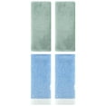 thumbnail image 1 of Unique Bargains 4 Pcs Soft Hand Towel Set Light Green/Blue 13" x 30"/13" x 29", 1 of 5