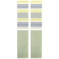 thumbnail image 1 of Unique Bargains 4 Pcs Soft Waffle Hand Towel Light Green/Blue Yellow 13" x 30"/13" x 29", 1 of 5