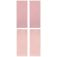 thumbnail image 1 of Unique Bargains 4 Pcs Soft Waffle Hand Towel Pink 13" x 30"/14" x 30", 1 of 5