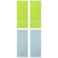 thumbnail image 1 of Unique Bargains 4 Pcs Solid Soft Bathroom Hand Towel Light Green/Blue 13" x 30"/14" x 30", 1 of 8