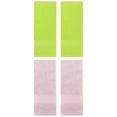 thumbnail image 1 of Unique Bargains 4 Pcs Solid Soft Hand Towel Light Green/Light Pink 13" x 30"/14" x 30", 1 of 8