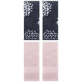 thumbnail image 1 of Unique Bargains 4 Pcs Striped Hand Towel 14" x 30" Light Pink/Blue, 1 of 5