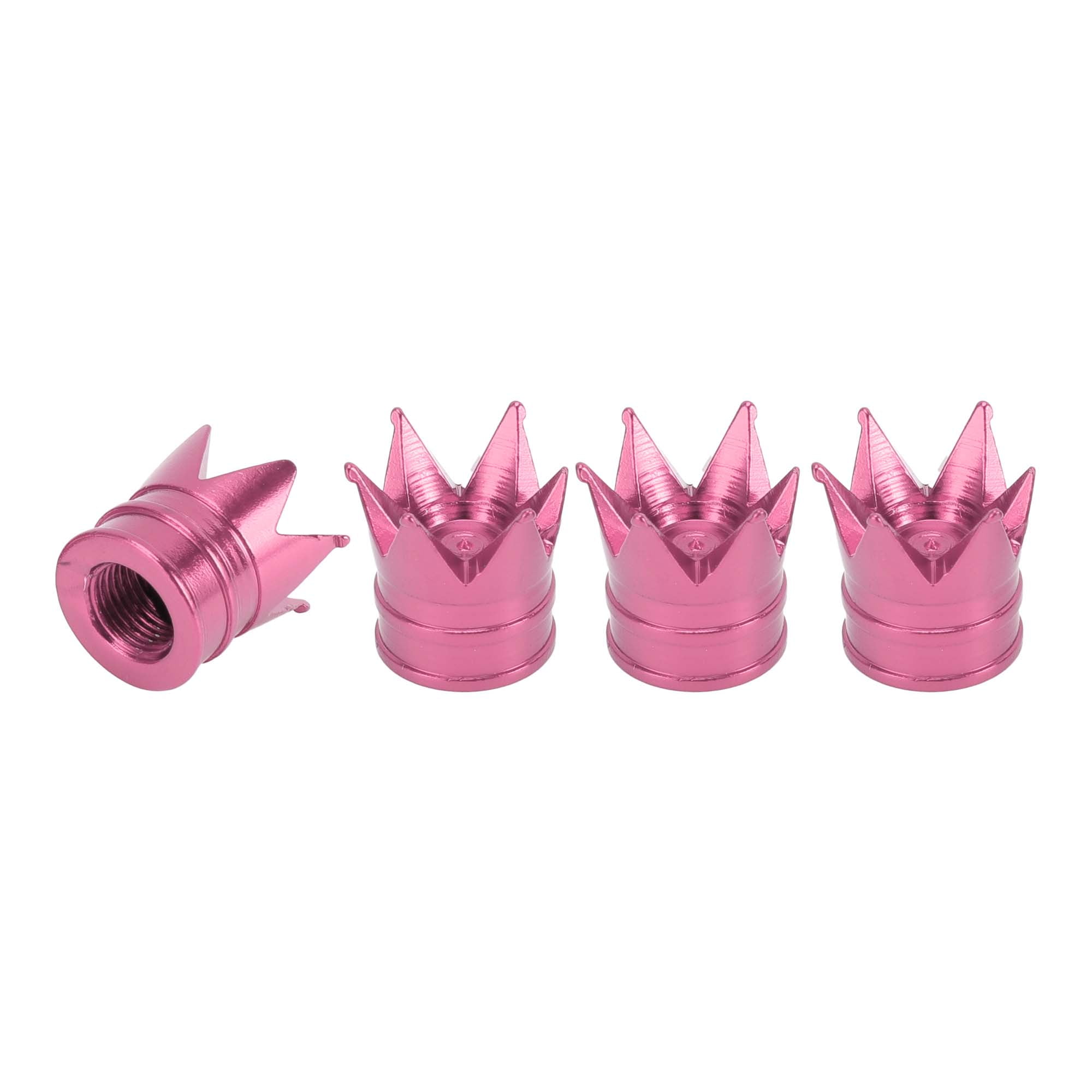 Red Skulls 4Pcs/Set Universal Stem Valve Caps, Attractive