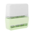 thumbnail image 1 of Unique Bargains 4 Pcs Travel Container Set Reusable Travel Bottles Set Green, 1 of 6