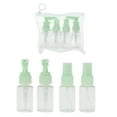 thumbnail image 1 of Unique Bargains 4 Pcs Travel Size Toiletries Bottles Containers Leakproof Squeezable Refillable Travel Bottles Set Green, 1 of 5
