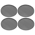 thumbnail image 1 of Unique Bargains 4 Pcs Universal 3 Inch Speaker Grills Mesh for Audio Subwoofer 84x6.5mm Grille without Frame Black, 1 of 8