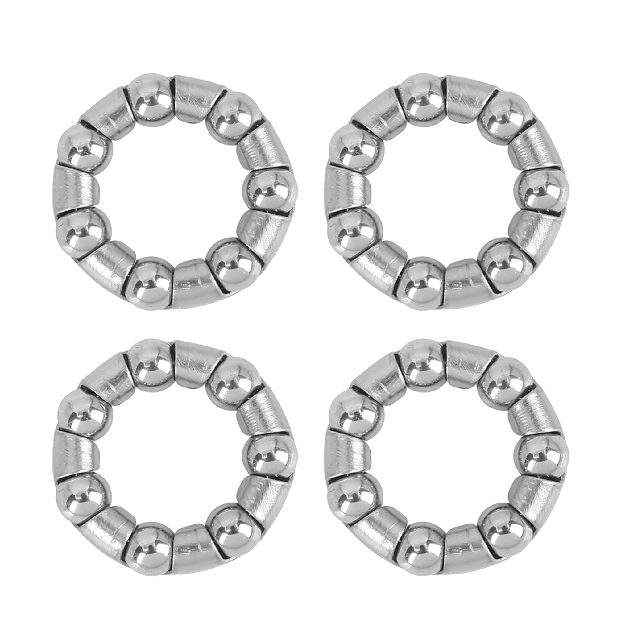 Unique Bargains 4 Pcs Universal Ball Bearing Retainer 0.19" x 7 Balls