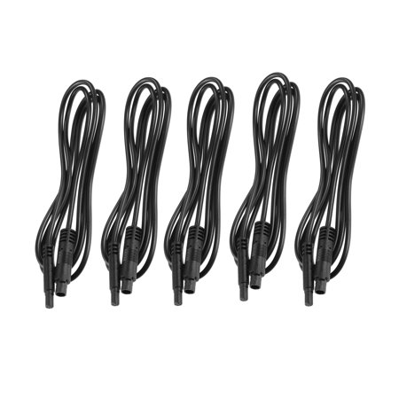 Unique Bargains 4 Pin 3.28ft Dash Cam Rear View Backup Camera Cable Reverse Car Recorder Cable Cord 5 Pcs