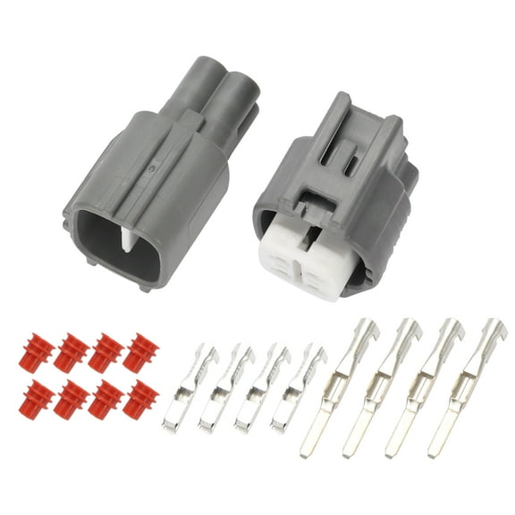 Unique Bargains 4 Pin O2 Oxygen Sensor Connector Plug Male Female Wire Terminal for Toyota for Lexus No.9098011028 1 Set