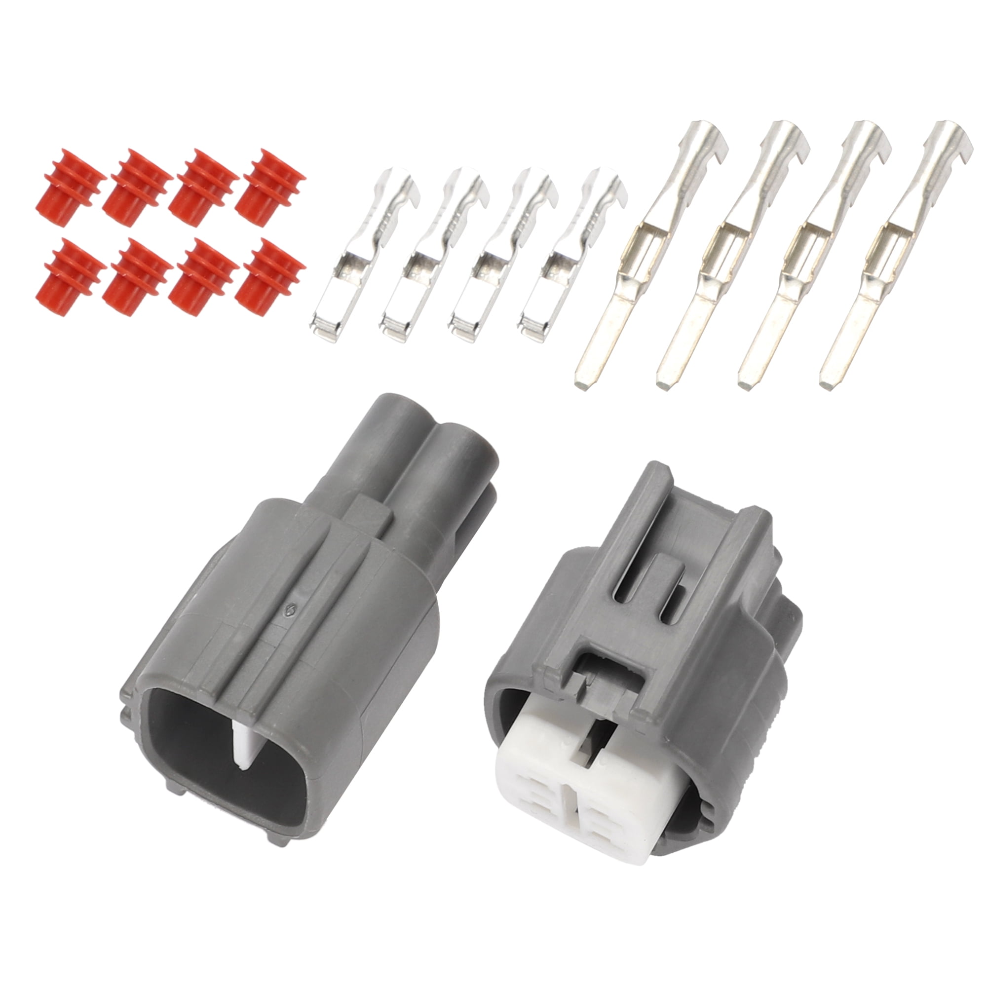 Unique Bargains 4 Pin O2 Oxygen Sensor Connector Plug for Toyota and for Lexus Vehicles