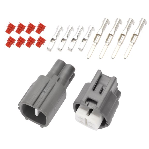 Unique Bargains 4 Pin O2 Oxygen Sensor Connector Plug for Toyota and for Lexus Vehicles