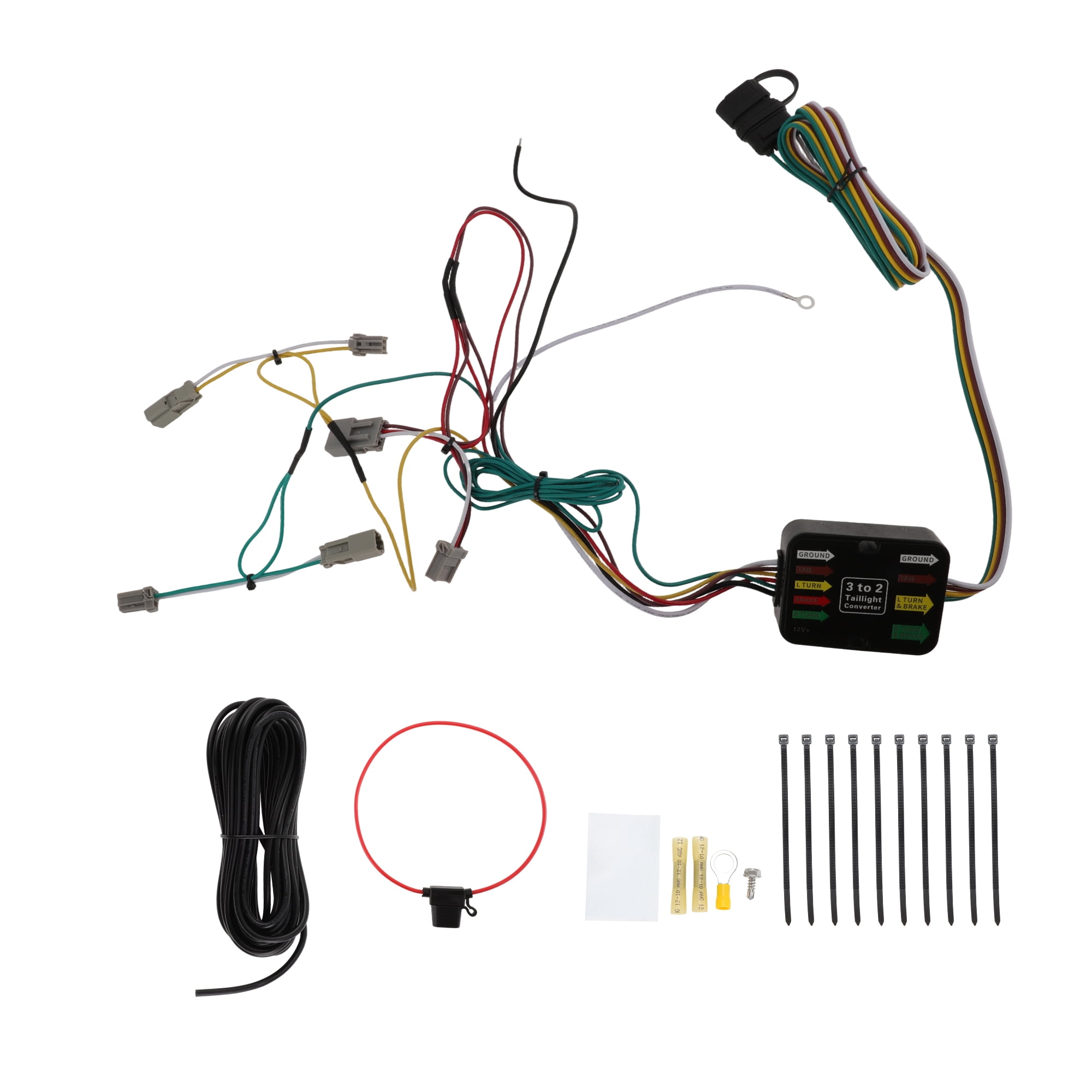 Unique Bargains 4 Pin Trailer Wiring Harness 56341 Towing Hitch for Honda Civic 2001-2005