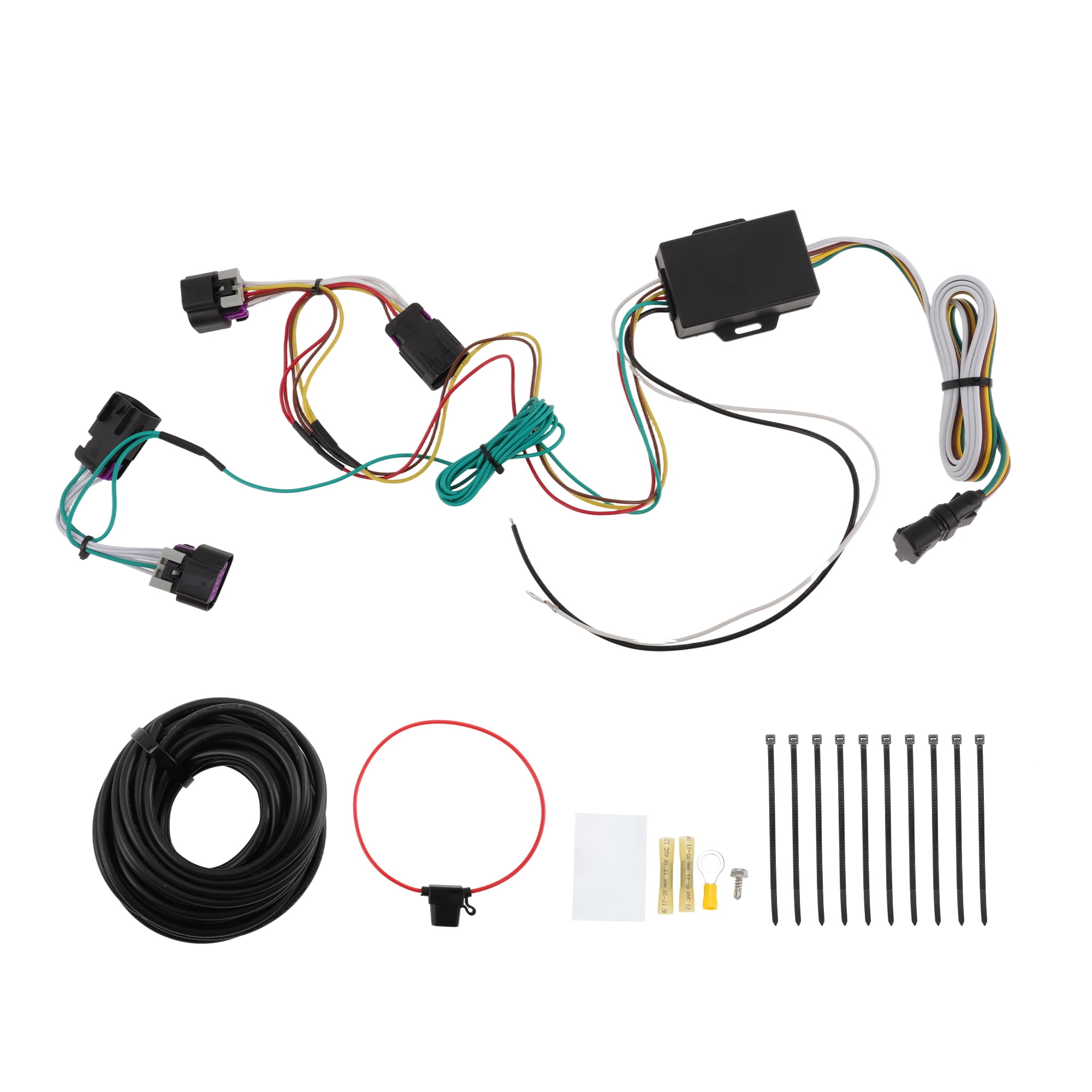 Unique Bargains 4 Pin Trailer Wiring Harness 56478 Towing Hitch for Ram ProMaster