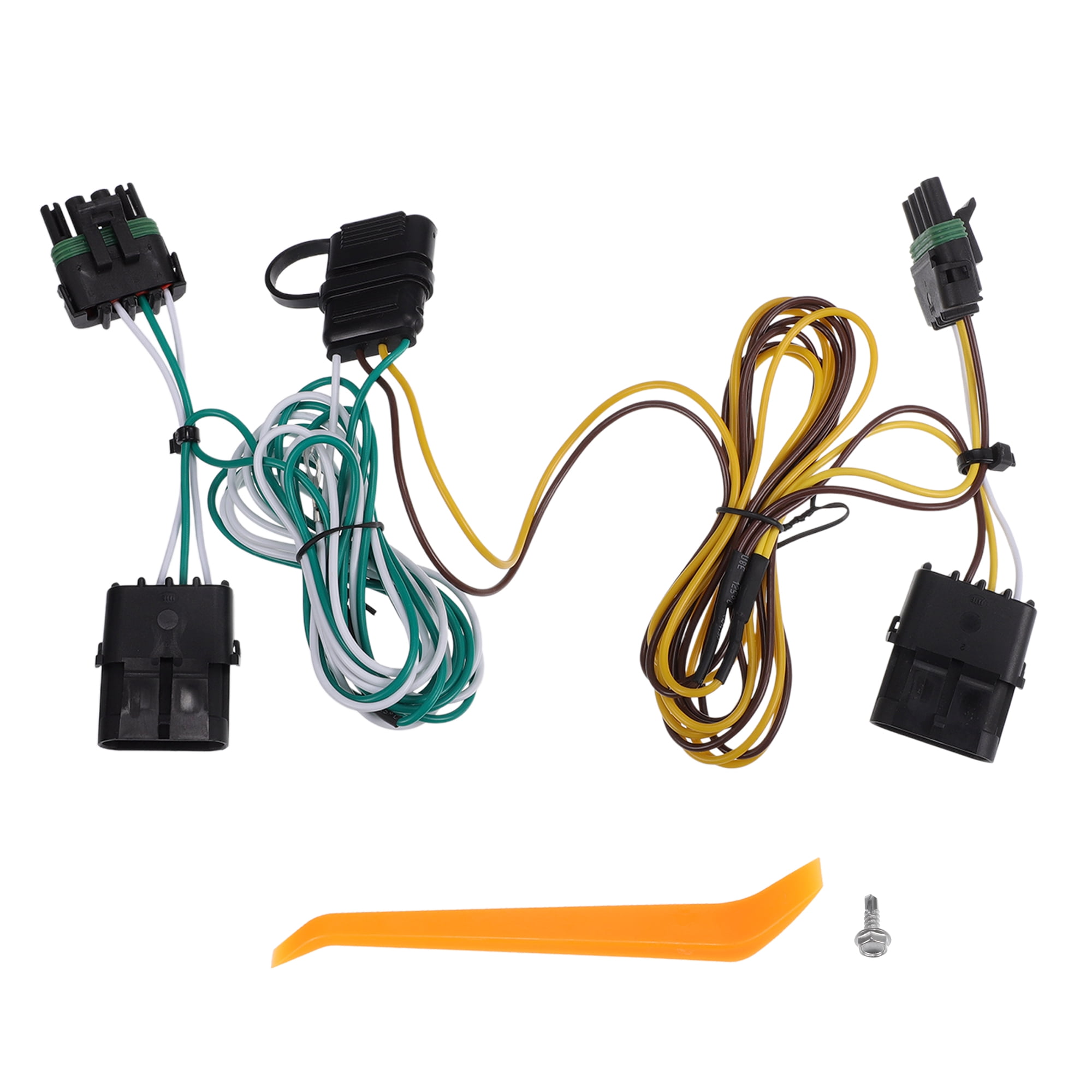 Unique Bargains 4 Pin Trailer Wiring Harness for Jeep Wrangler 1991-1997 and YJ 1991-1995