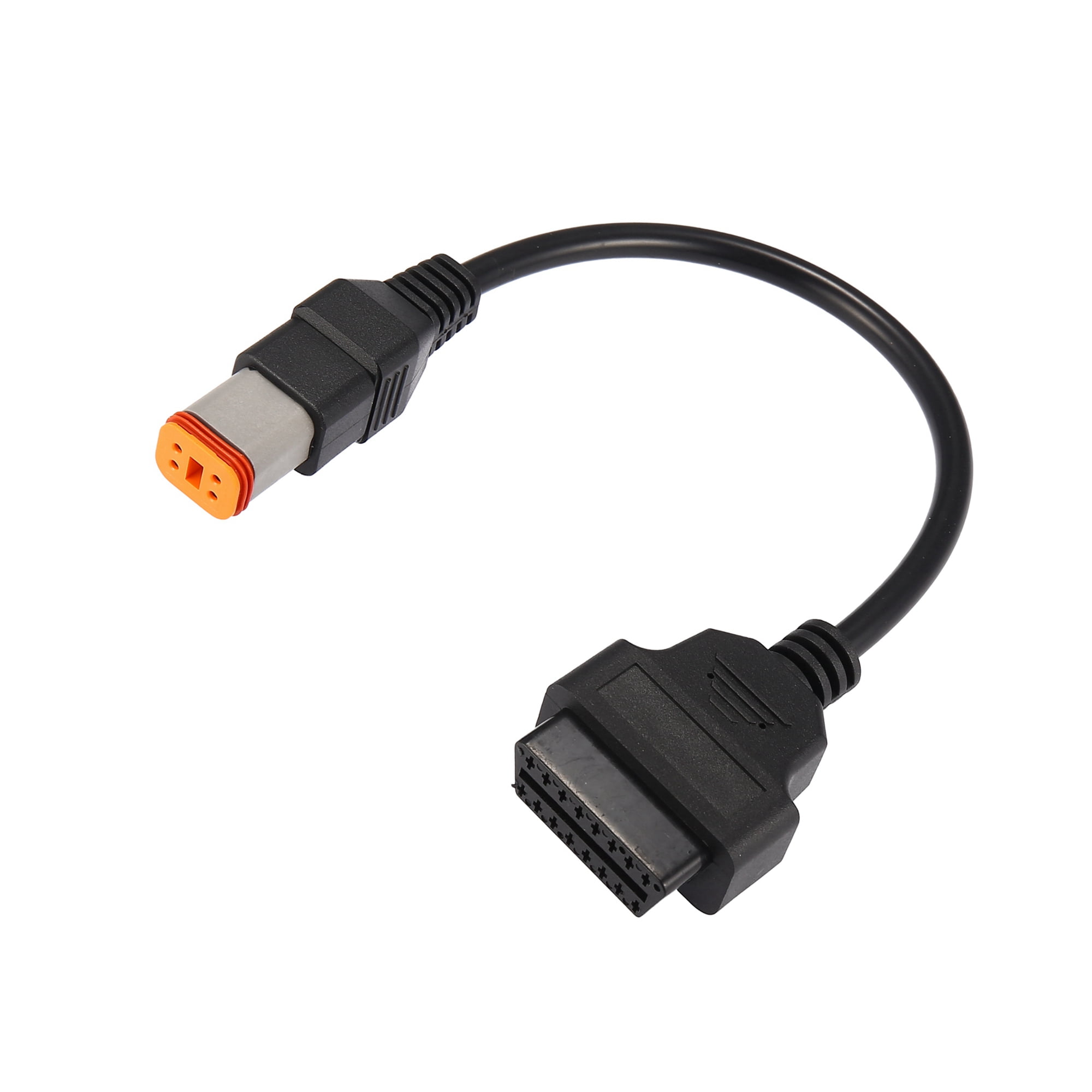 Unique Bargains 4 Pin to OBD2 Diagnostic Scanner Adapter Cable for Harley Davidson