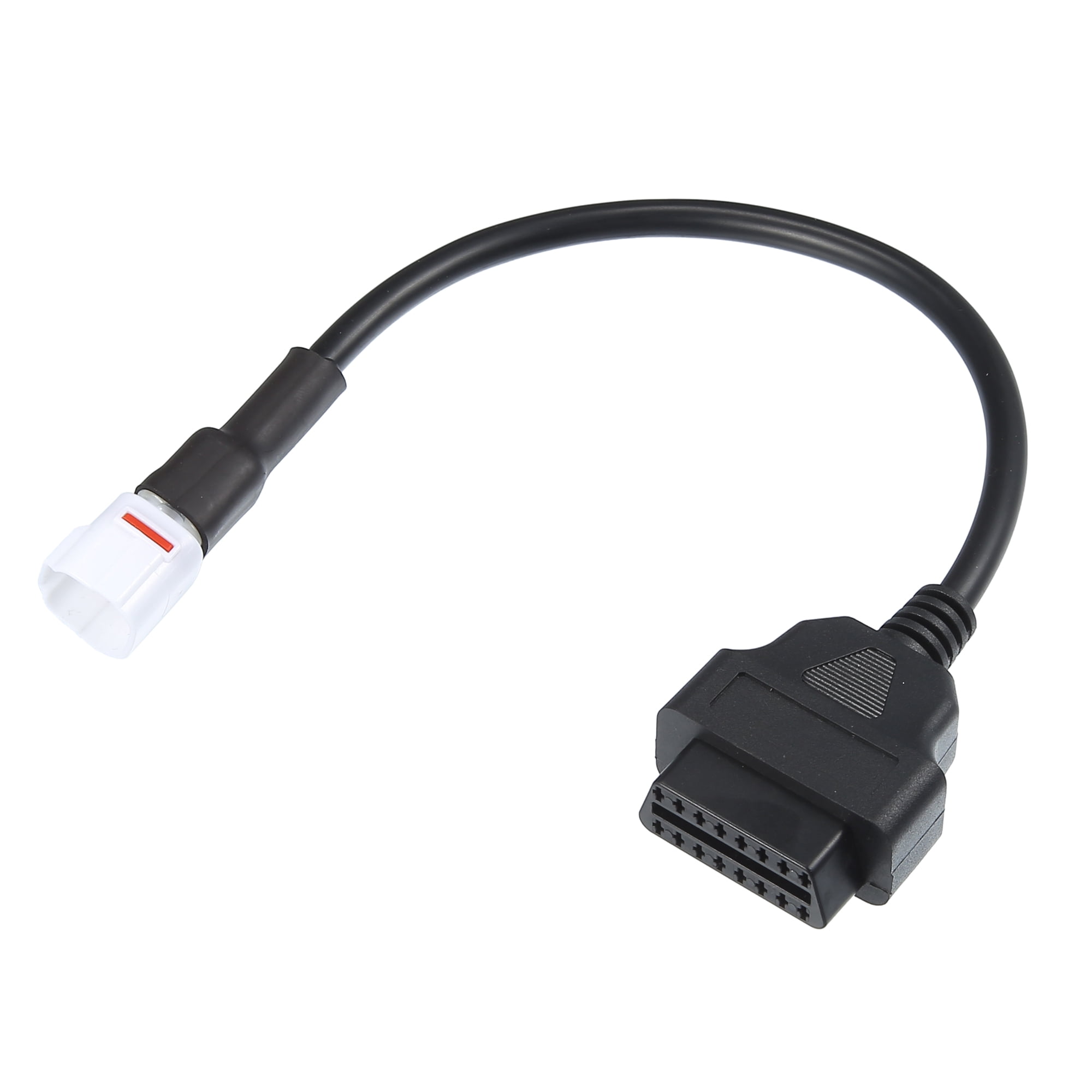 Unique Bargains 4 Pin to OBDII Cable Diagnostic Adapter for Yamaha Motorcycles