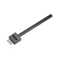 thumbnail image 1 of Unique Bargains 4 Prong Leather Prong Punch 4mm Steel Prong Row Round Hole Stitching Chisel for Leather Craft, 1 of 5