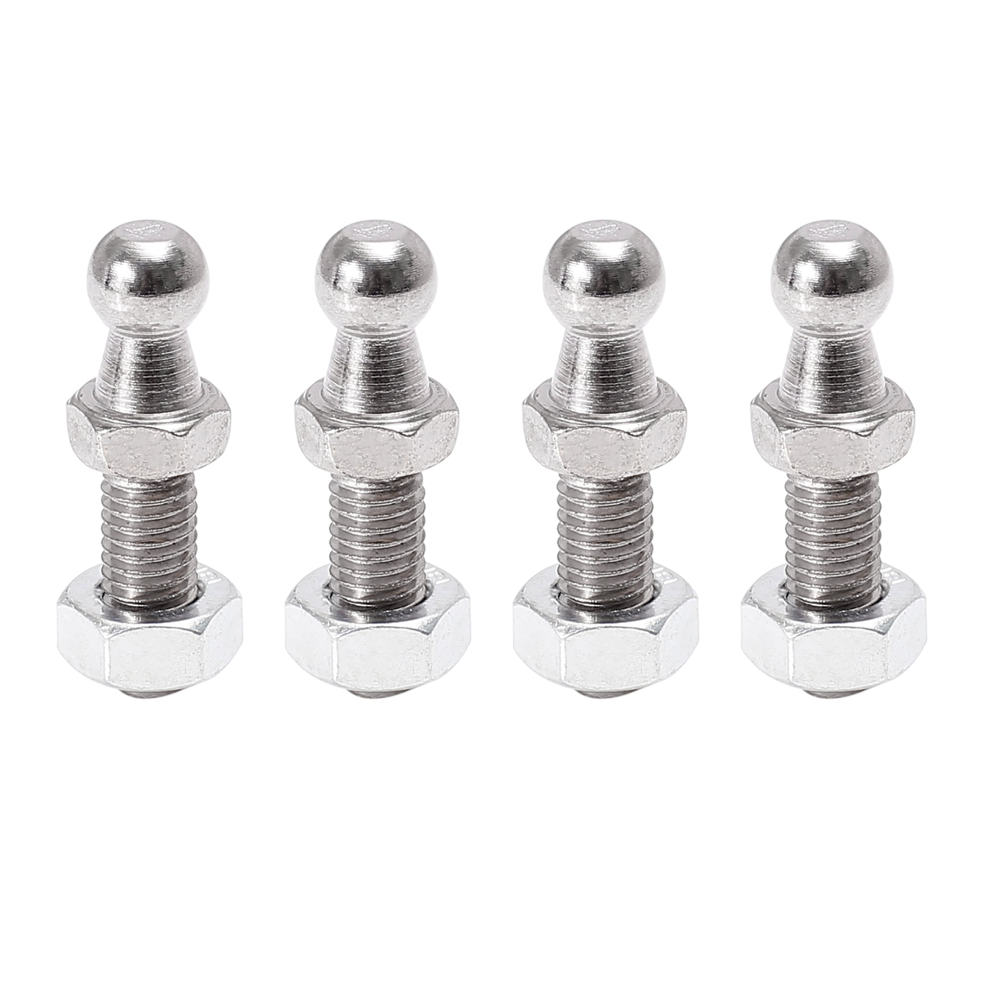 Unique Bargains 4 Set 10mm Car Gas Strut Ball Stud for Gas Struts Shock M8*20mm