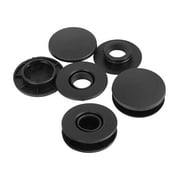 Unique Bargains 4 Sets Car Floor Mat Fixation Clips Buckle Fastener Black for Mercedes GLK SLK ML RS 350 600 Plastic