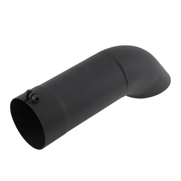 Unique Bargains 4 Turn Down Exhaust Tip Stainless Steel Sand Blasting Mandrel Bend Elbow Tube 15 4 Black