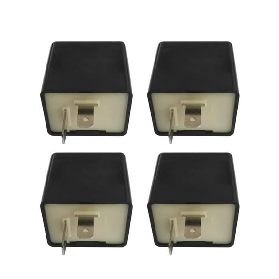 Unique Bargains 4 x DC 12V Flasher Unit Relay Indicator Buzzer for Motorcycle Motorbike