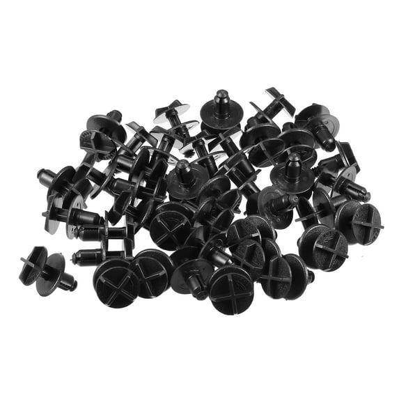 40 Pcs Grille Retainer Push-Type Retainer Clips Compatible for Ford Explorer 2020-2023, Durable Plastic Black Lower Shield Retainer