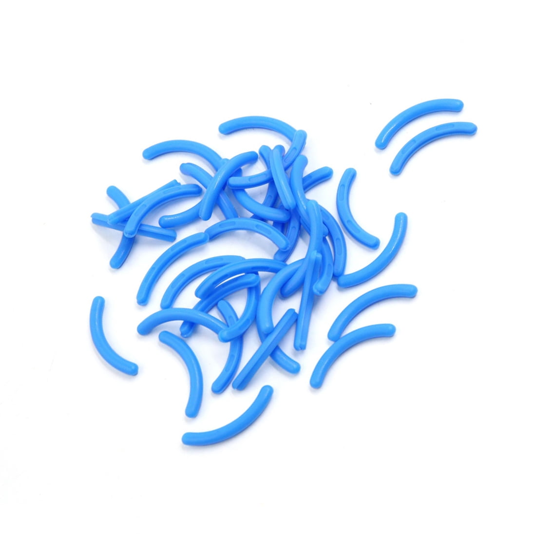 Unique Bargains 40 Pcs Soft Rubber Eyelash Curler Refill Replace Pads