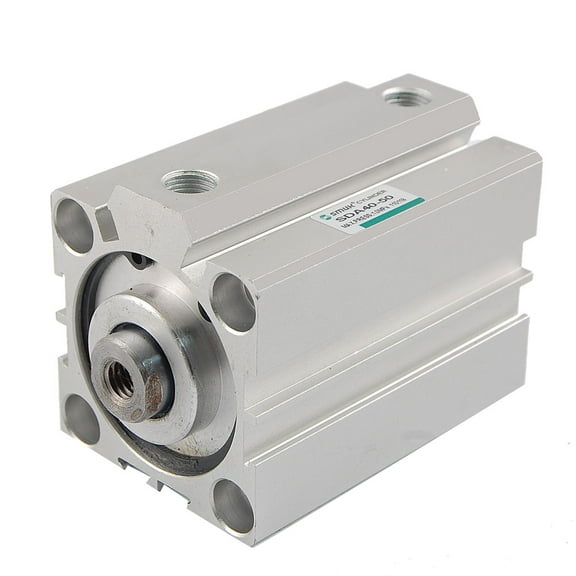 Unique Bargains 40mm Bore 50mm Stroke Double Action Pneumatic Actuator Air Cylinder
