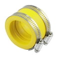 thumbnail image 1 of Unique Bargains 40mm ID Yellow Carburetor Adapter Inlet Intake Pipe Manifold Adapter Boot Sleeve Interface with Clamps, 1 of 6