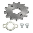 thumbnail image 1 of Unique Bargains 420 Style 13T Teeth 20mm ID Motorcycle Front Engine Sprocket Set for 50cc 70cc 110cc 125cc Motorcycle, 1 of 6