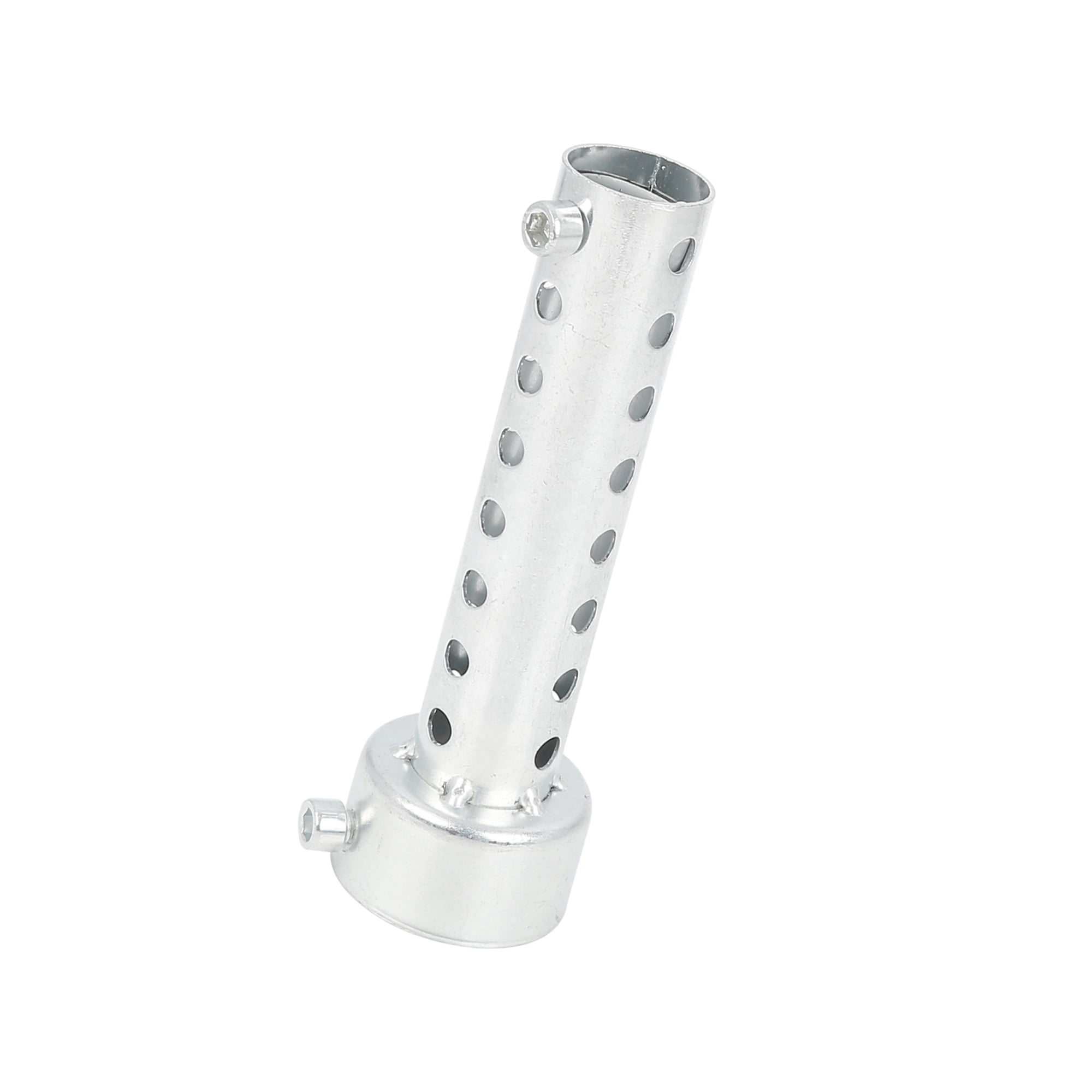 Unique Bargains 42mm Universal Motorcycle Exhaust Pipe Baffle Muffler Baffle Silver-Tone