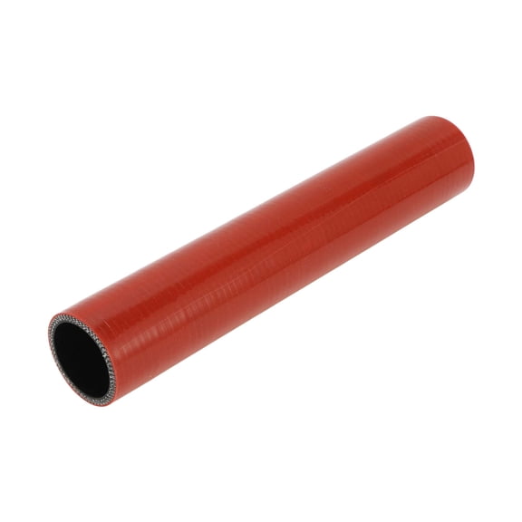 Unique Bargains 45mm ID Straight Coupler Silicone Hose 4 Layers of Cloth Intercooler Heater Turbocharger Air Intake Pipe Radiator Coolant Tube 305mm L Red Black