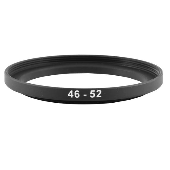 Unique Bargains 46-52mm 46mm to 52mm Aluminum Step-Up Filter Ring Adapter for Camera